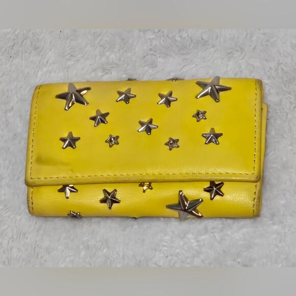 Jimmy Choo Handbags - Jimmy Choo Neptune Leather Key Case